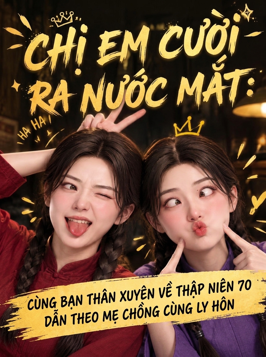 Chị Em Siêu Hài: Cùng Bạn Thân Xuyên Về Thập Niên 70, Dẫn Mẹ Chồng Cùng Ly Hôn